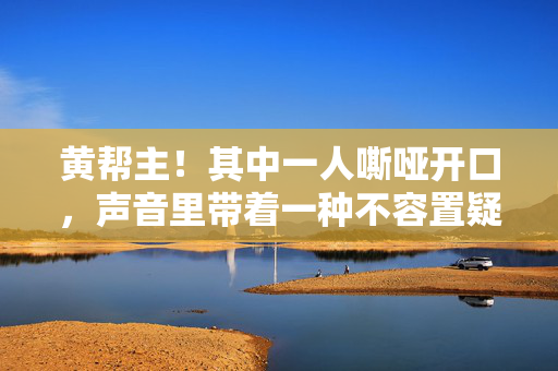 黄帮主!其中一人嘶哑开口,声音里带着一种不容置疑的冰冷,你……你可知罪?黄帮主,你可知罪?