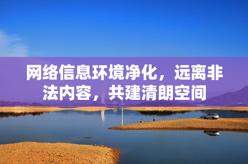 网络信息环境净化,远离非法内容,共建清朗空间