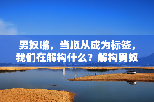 男奴嘴，当顺从成为标签，我们在解构什么？解构男奴嘴，当顺从成为标签