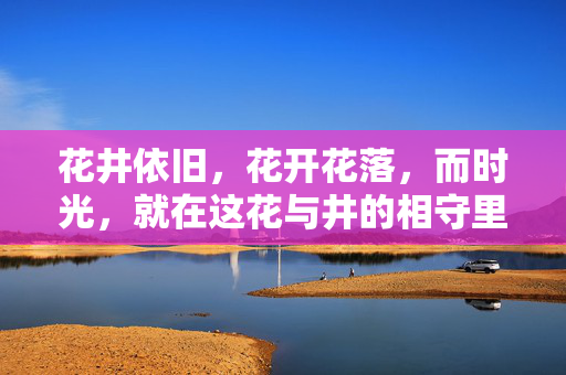 花井依旧,花开花落,而时光,就在这花与井的相守里,慢慢,慢慢,流成了河,花井时光河