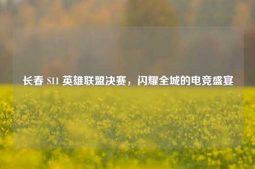 长春 S11 英雄联盟决赛,闪耀全城的电竞盛宴