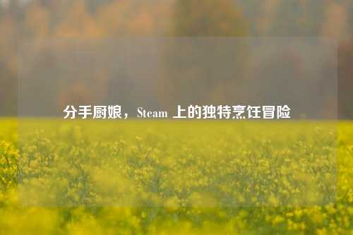 分手厨娘，Steam 上的独特烹饪冒险