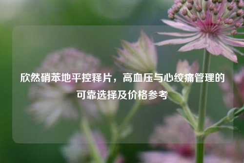 欣然硝苯地平控释片,高血压与心绞痛管理的可靠选择及价格参考