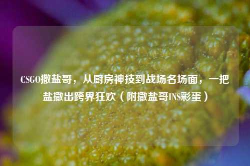 CSGO撒盐哥,从厨房神技到战场名场面,一把盐撒出跨界狂欢(附撒盐哥INS彩蛋)