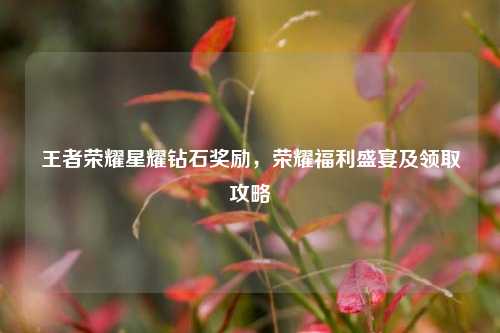 王者荣耀星耀钻石奖励,荣耀福利盛宴及领取攻略